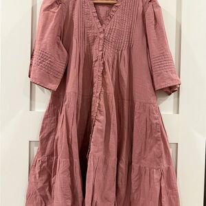 Sea New York Dusty Rose Kids Dress